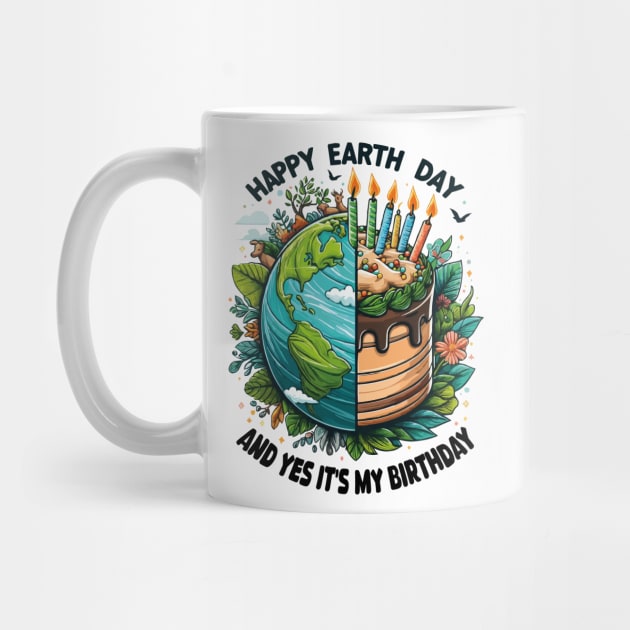 Born In Earth Day 2024, Happy Earth Day It's My Birthday by JUST PINK